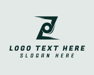 Monogram - Express Freight Courier logo design