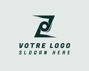 Shipment - Express Freight Courier logo design