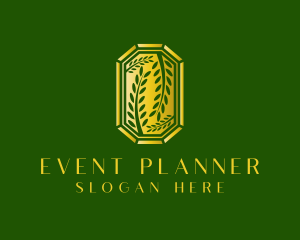 Produce - Organic Golden Leaf logo design