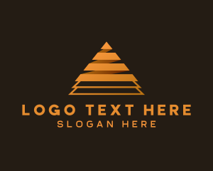 Landmark - Pyramid Company Firm logo design