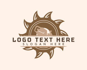 Circular Saw - Circular Saw Planer logo design