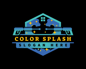 Pressure Wash Cleaning  logo design