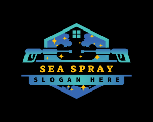 Pressure Wash Cleaning  logo design