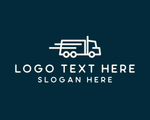 Automobile - Express Service Truck logo design