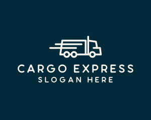 Express Service Truck logo design