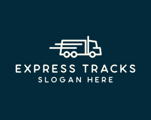 Express Service Truck logo design