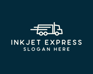 Express Service Truck logo design