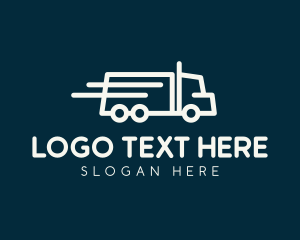 Service - Express Service Truck logo design