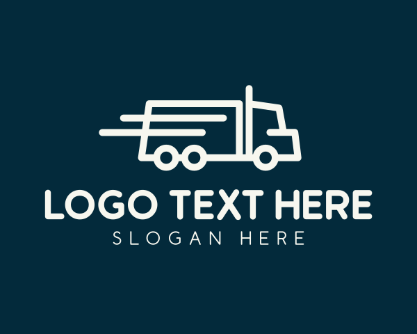 Service - Express Service Truck logo design