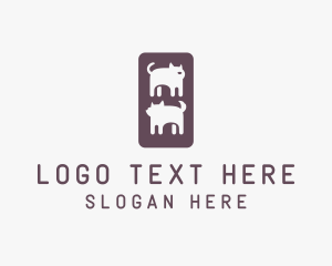 Shop - Pet Dog Cat Shop logo design