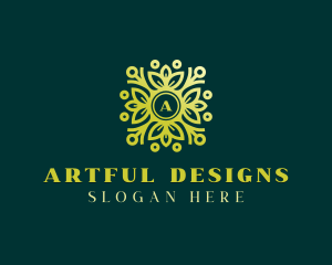 Ornamental Flower Garden logo design