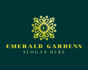 Ornamental Flower Garden logo design