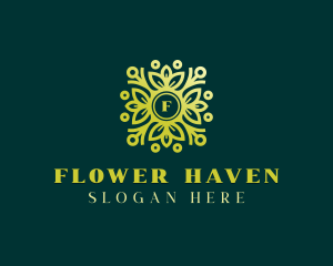 Ornamental Flower Garden logo design