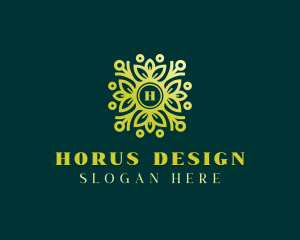 Ornamental Flower Garden logo design