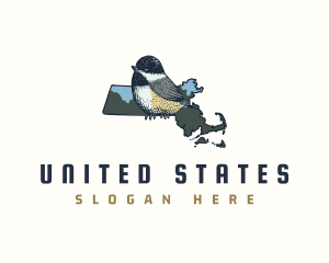 Massachusetts State Bird logo design