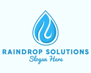 Drop - Water Rain Drop logo design