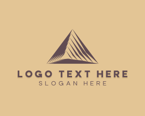 Architecture - Tech Pyramid Agency logo design