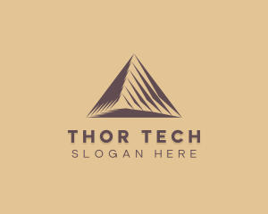 Tech Pyramid Agency logo design