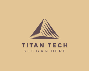 Tech Pyramid Agency logo design