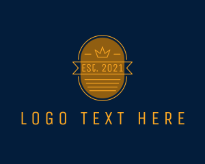 Kingdom - Luxury Royal Crown logo design