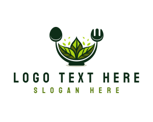 Nutrition - Healthy Vegan Restaurant logo design