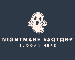 Scary - Scary Halloween Ghost logo design