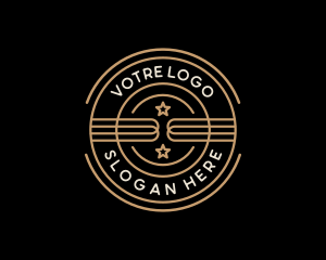 Pr - Generic Star Badge logo design