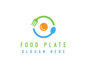 Plate - Breakfast Egg Restaurant logo design