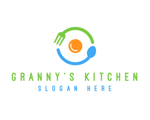 Breakfast Egg Meal logo design