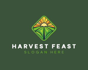 Farm Field Agriculture logo design