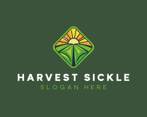 Farm Field Agriculture logo design