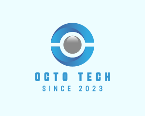 Tech Letter O Software logo design