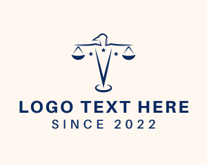 Victory - Wing Justice Firm logo design