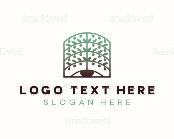 Botanical Planting Eco Logo