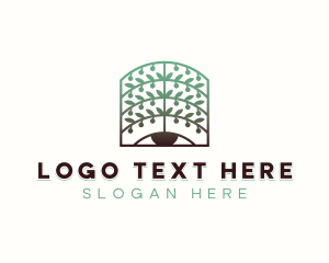 Gardening - Botanical Planting Eco logo design