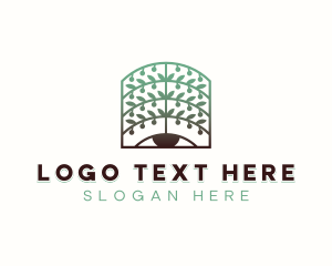 Botanical Planting Eco Logo