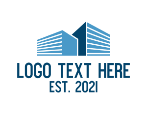 Warehouse - City Building Realty logo design