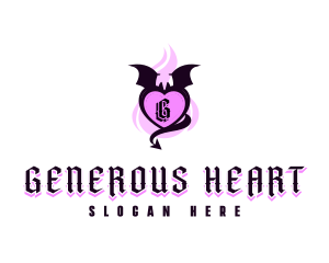 Evil Heart Boutique logo design