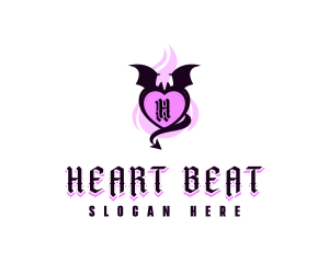 Evil Heart Boutique logo design