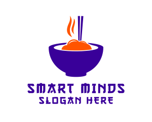 Food Cart - Noodle Street Food logo design
