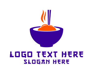 Meal - Noodle Street Food logo design