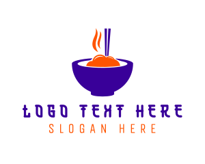 Diner - Noodle Street Food logo design