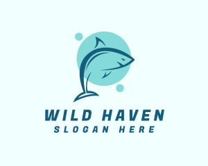 Predator Wild Shark logo design