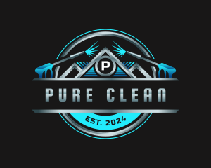 Power Washing Maintenance logo design