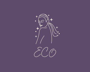 Couture - Female Hair Stylist logo design