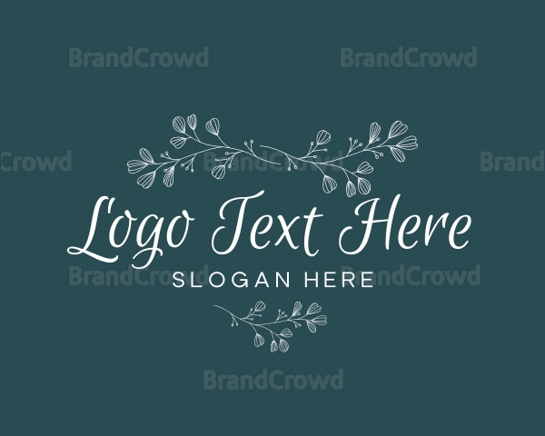 Elegant Floral Business Logo