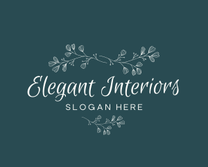 Elegant Floral Business logo design