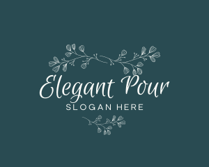 Elegant Floral Business logo design