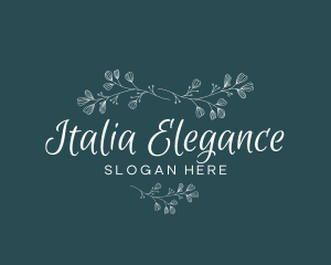 Elegant Floral Business logo design