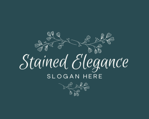 Elegant Floral Business logo design